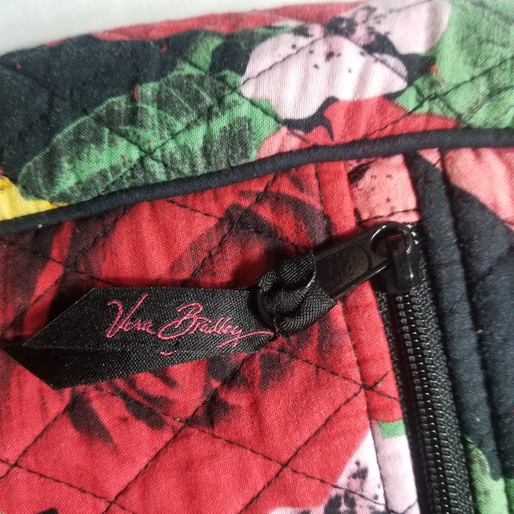 VERA BRADLEY HAVANA ROSE PATTERN CROSSBODY PURSE - Picture 9 of 16